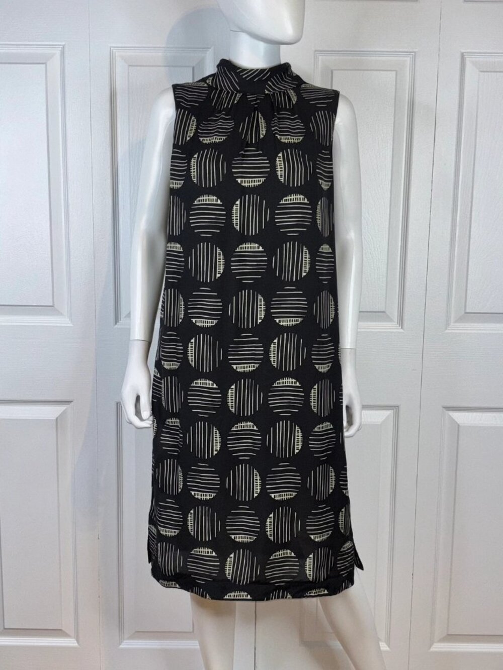 JENNIFER GLASGOW sleeveless dress small LIKE NEW!